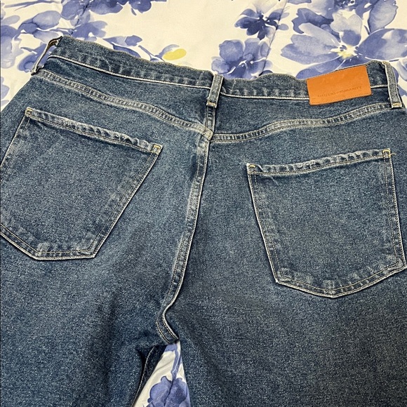 Citizens Of Humanity Blue Straight Leg Jeans - Picture 5 of 8